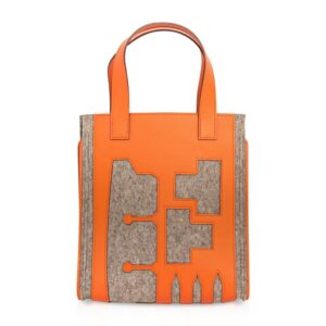 Hermes Petit h Skeleton Tote Feu Pascale Mussard Limited Edition Bag