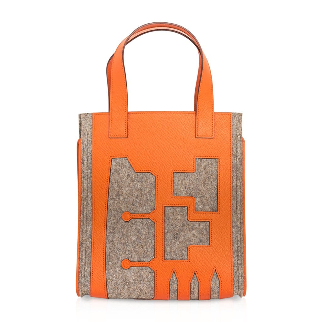 Hermès Petit H Skeleton Tote Feu Pascale Mussard – Limited Edition Hermes Petit h Skeleton Tote Feu Pascale Mussard Limited Edition Bag