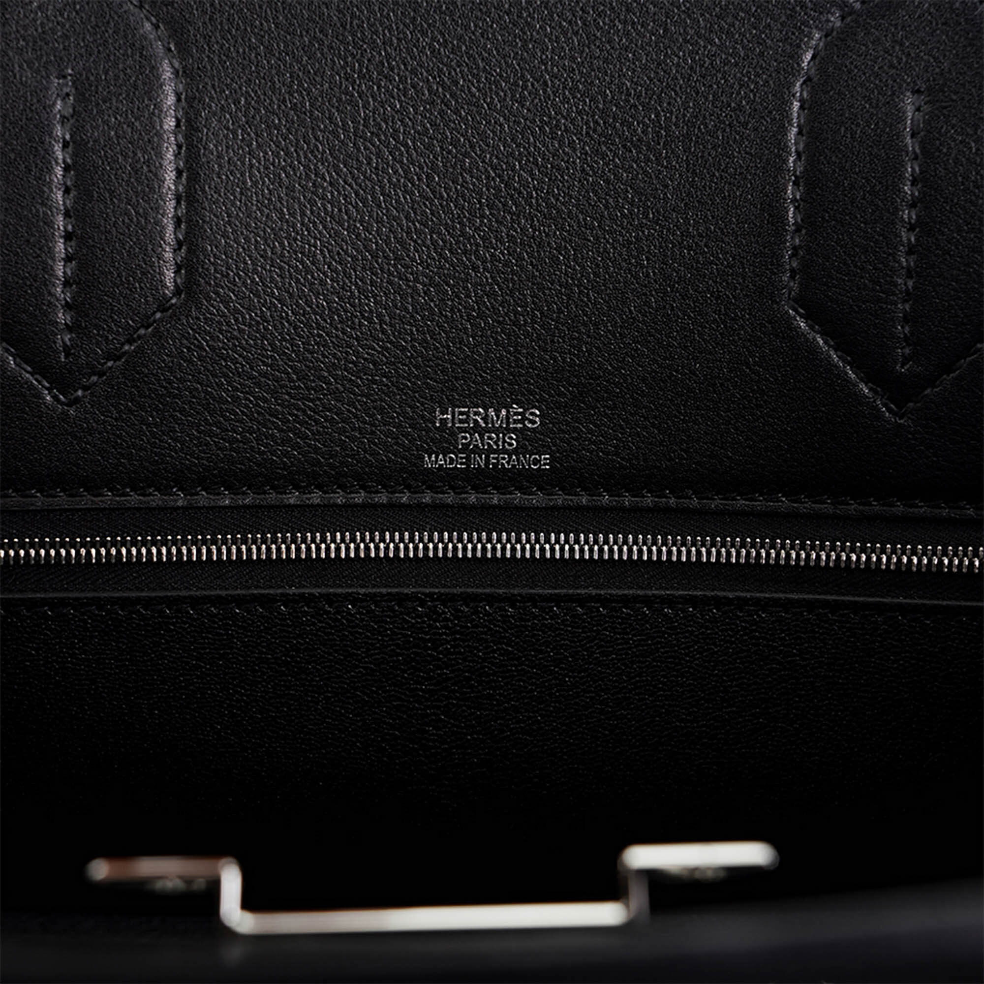 Hermès HAC 40 Connect the Dots Black Evergrain Leather – Limited Edition Hermes Limited Edition HAC 40 Connect the Dots Black Evergrain Leather - view 11