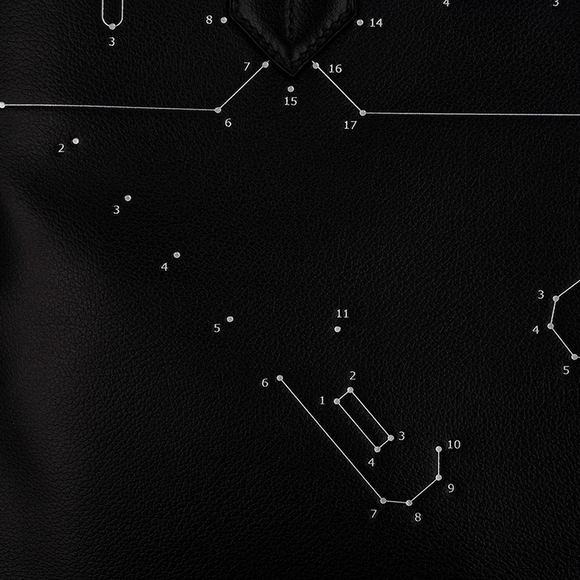 Hermès HAC 40 Connect the Dots Black Evergrain Leather – Limited Edition Hermes Limited Edition HAC 40 Connect the Dots Black Evergrain Leather - view 3