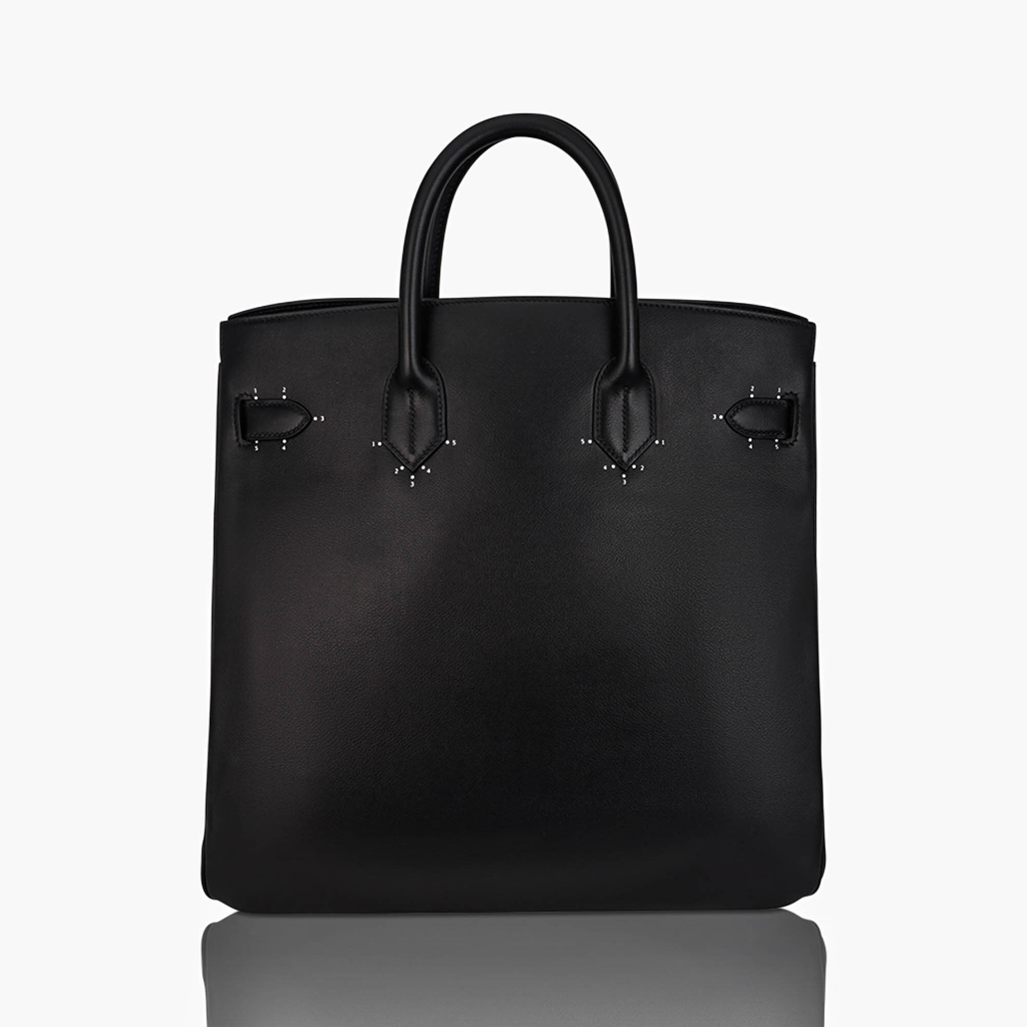 Hermès HAC 40 Connect the Dots Black Evergrain Leather – Limited Edition Hermes Limited Edition HAC 40 Connect the Dots Black Evergrain Leather - view 5