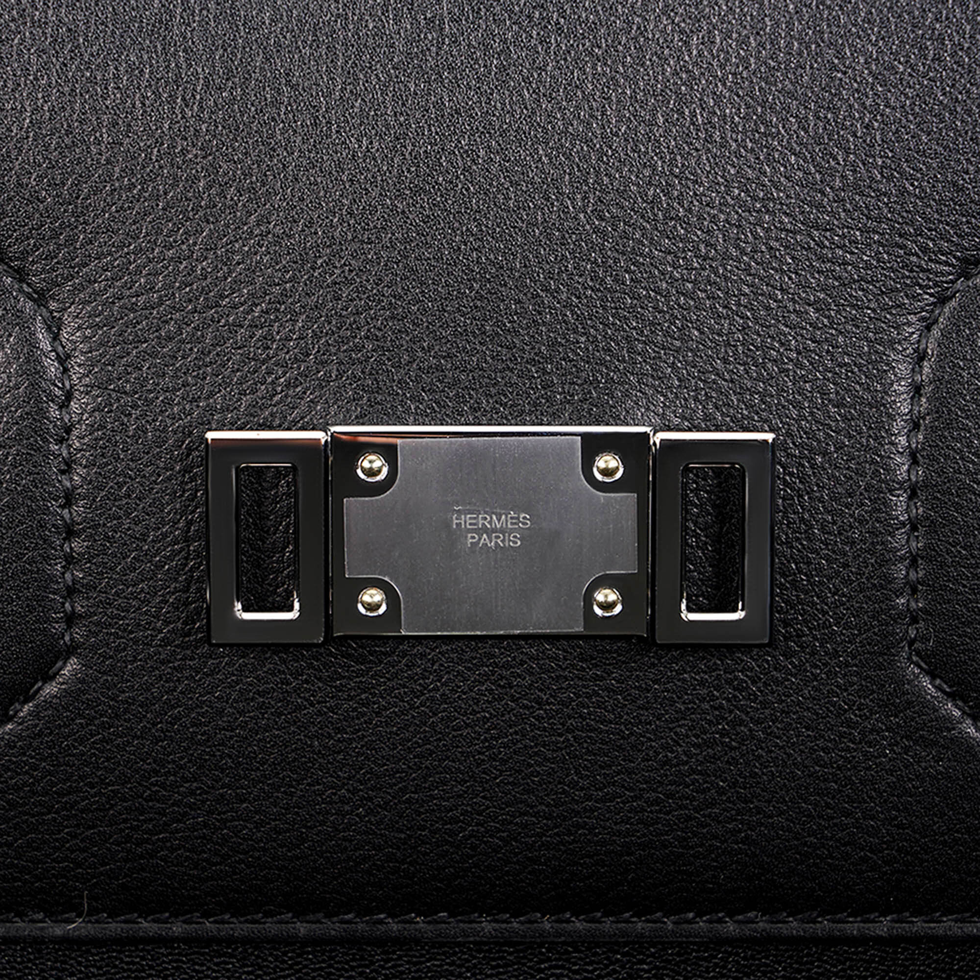 Hermès HAC 40 Connect the Dots Black Evergrain Leather – Limited Edition Hermes Limited Edition HAC 40 Connect the Dots Black Evergrain Leather - view 15