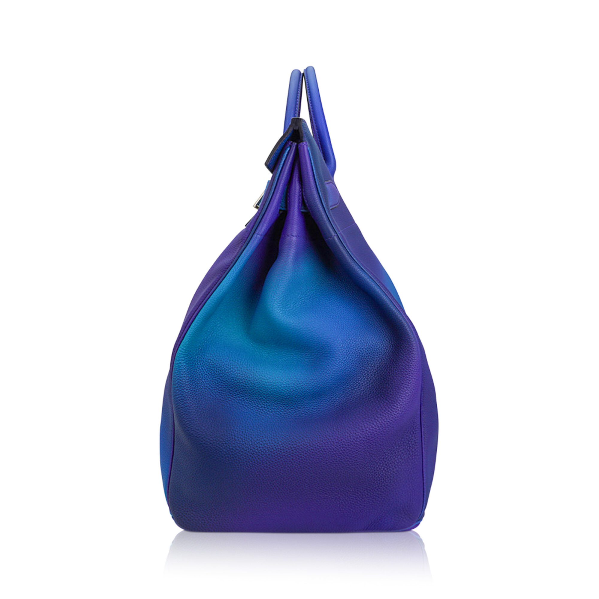 Hermès Hac 50 Cosmos Ombre Togo Palladium – Limited Edition Hermes Hac 50 Cosmos Ombre Bag Togo Palladium Limited Edition Extremely Rare - view 8