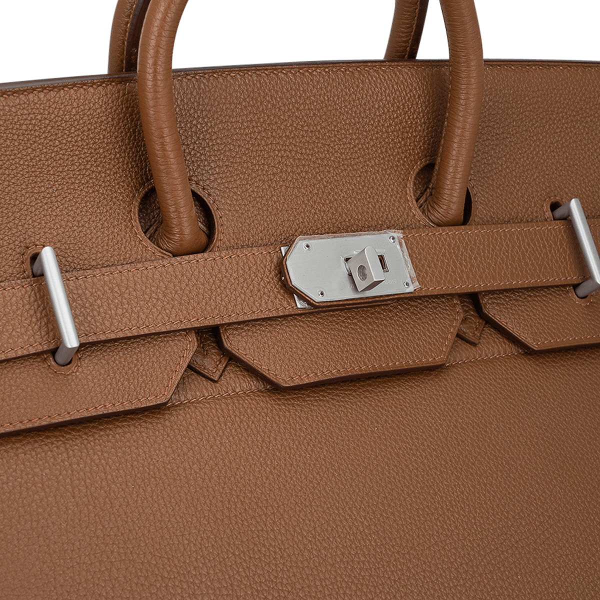 Hermès Helium Hac 50 Alezan Togo Leather Aluminum Hardware – Limited Edition Hermes Limited Edition Helium Hac 50 Bag Alezan Togo Leather Aluminum Hardware - view 5