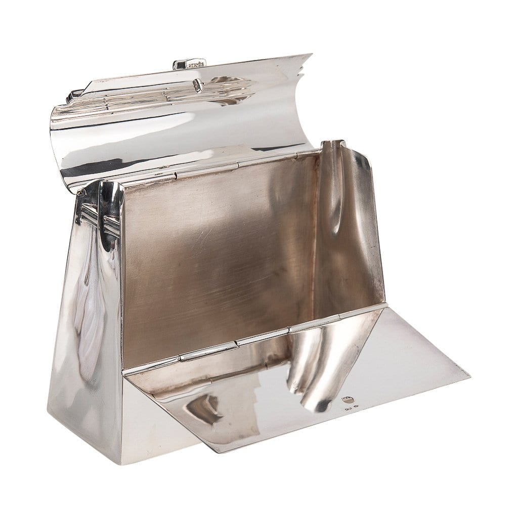 Hermès Kelly 15 Sterling Silver Vintage Chaine D’Ancre Strap – Limited Edition Hermes Kelly 15 Bag Sterling Silver Vintage Limited Edition Chaine D’Ancre Strap - View 13
