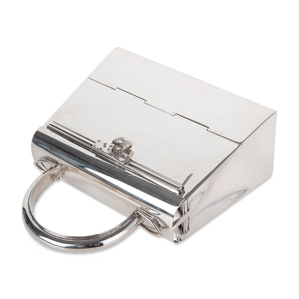 Hermès Kelly 15 Sterling Silver Vintage Chaine D’Ancre Strap – Limited Edition Hermes Kelly 15 Bag Sterling Silver Vintage Limited Edition Chaine D’Ancre Strap - View 5