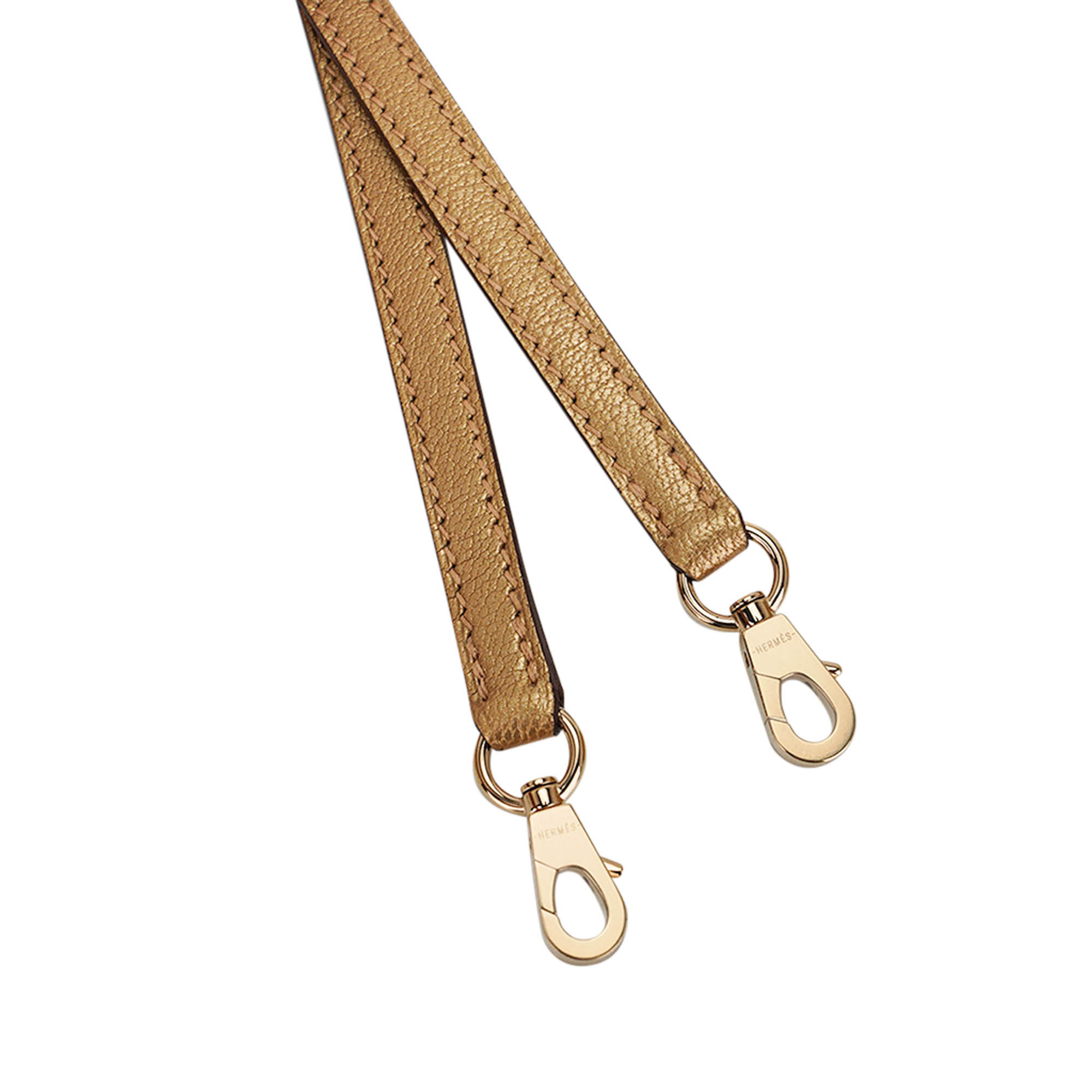 Hermès Kelly Sellier 20 Metallic Dore Chevre Chamkilight Permabrass Hardware Hermès Kelly Sellier 20 Metallic Dore Chevre Chamkilight Permabrass Hardware - view 9