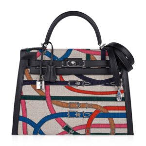 Hermes Kelly Sellier Cavalcadour 32 Bag Sellier Limited Edition New/Box Rare