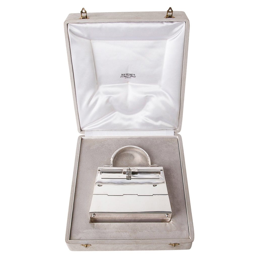 Hermès Kelly 15 Sterling Silver Vintage Chaine D’Ancre Strap – Limited Edition Hermes Kelly 15 Bag Sterling Silver Vintage Limited Edition Chaine D’Ancre Strap - view 4