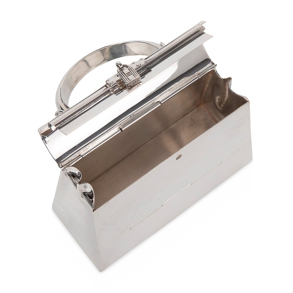 Hermès Kelly 15 Sterling Silver Vintage Chaine D’Ancre Strap – Limited Edition Hermes Kelly 15 Bag Sterling Silver Vintage Limited Edition Chaine D’Ancre Strap - view 8