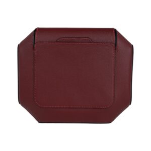 Hermes Limited Edition Octogone Pochette Clutch Bag Rouge H Epsom Leather