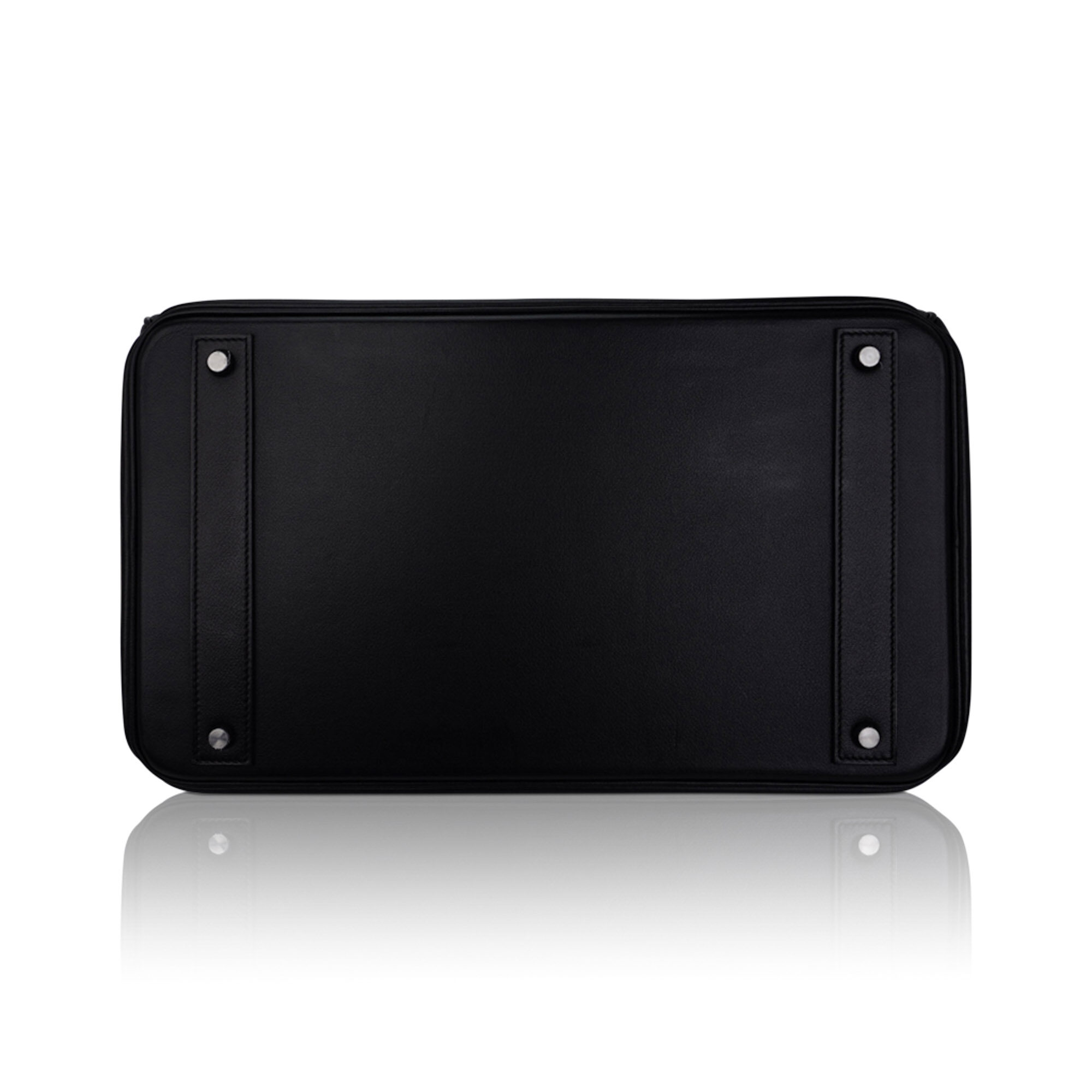 Hermès HAC 40 So Black Evergrain Leather – Limited Edition Hermes HAC 40 So Black Evergrain Leather Limited Edition Rare - view 11