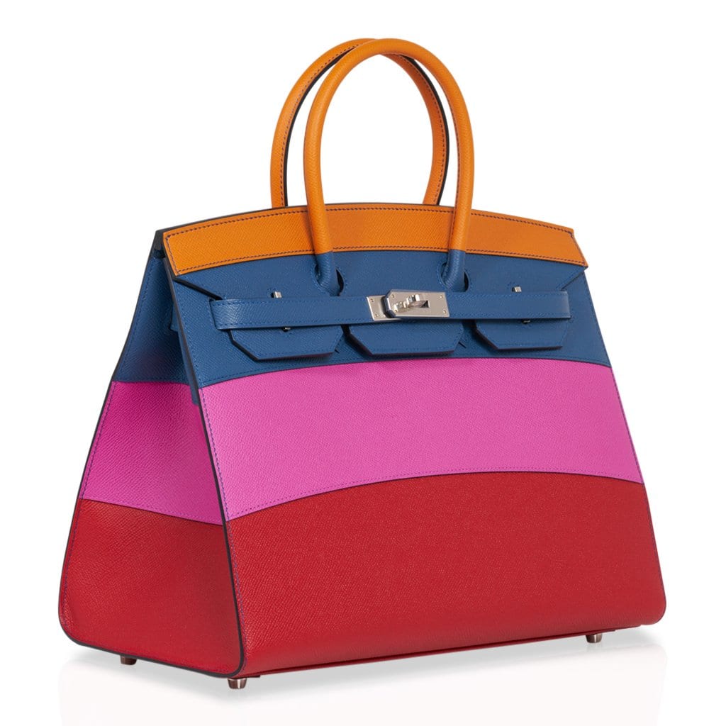 Hermès Sunset Rainbow Sellier Birkin 35 – Limited Edition Hermes Sunset Rainbow Sellier Birkin 35 Limited Edition Bag - View 2