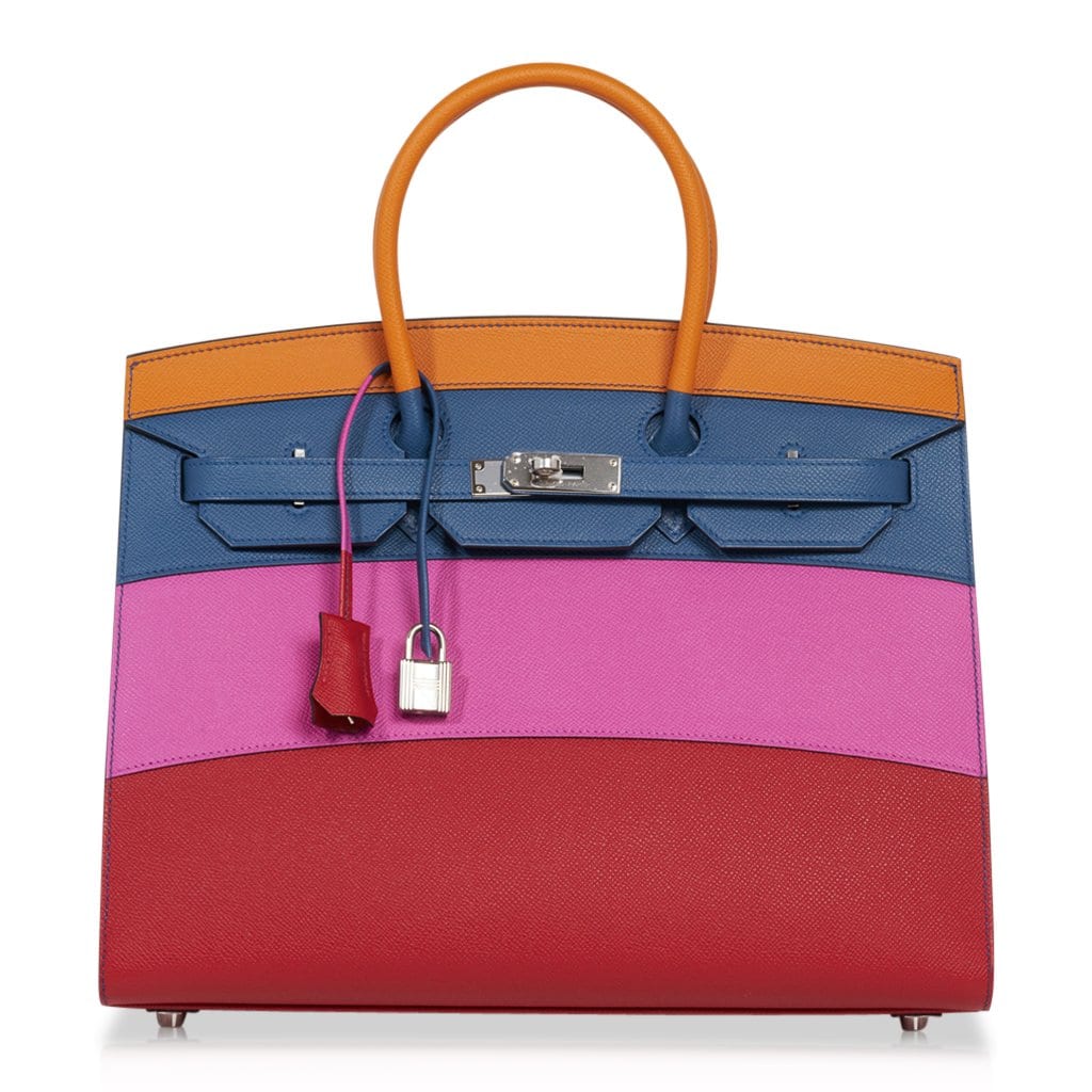 Hermès Sunset Rainbow Sellier Birkin 35 – Limited Edition Hermes Sunset Rainbow Sellier Birkin 35 Limited Edition Bag