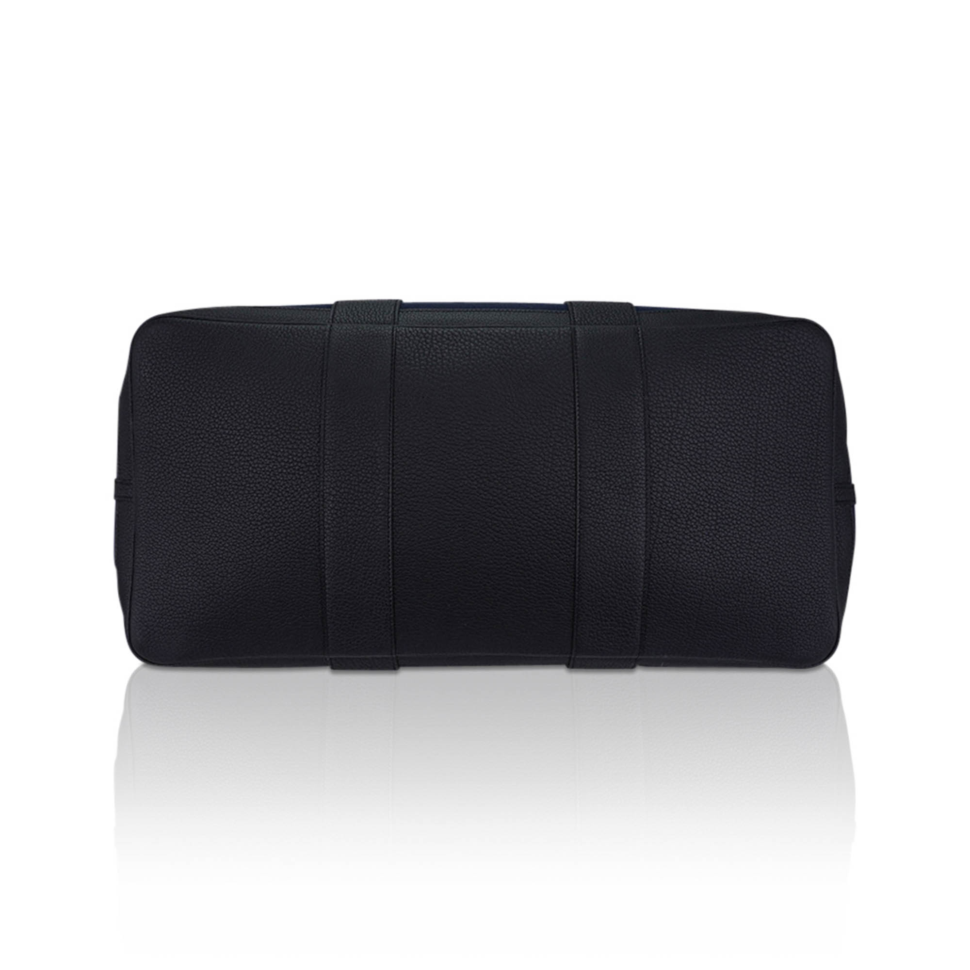 Hermès Garden Party Voyage 49 Marine Canvas Black Vache Country Leather Hermes Garden Party Voyage 49 Bag Marine Canvas Black Vache Country Leather - view 5