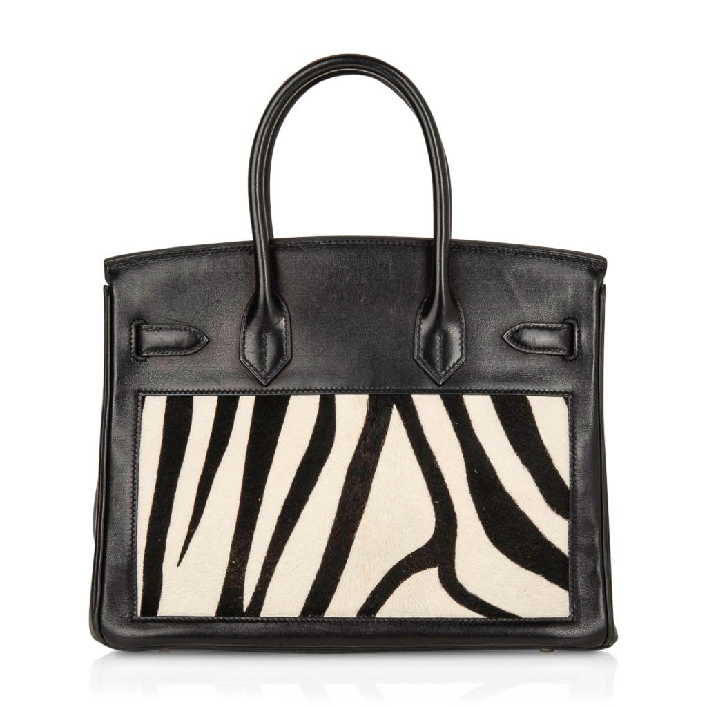 Hermès Birkin 30 Vintage Zebra Print Pony – Limited Edition Hermes Birkin 30 Bag Vintage Zebra Print Pony Limited Edition Very Rare - view 8