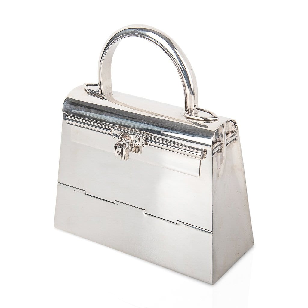 Hermès Kelly 15 Sterling Silver Vintage Chaine D’Ancre Strap – Limited Edition Hermes Kelly 15 Bag Sterling Silver Vintage Limited Edition Chaine D’Ancre Strap - view 3